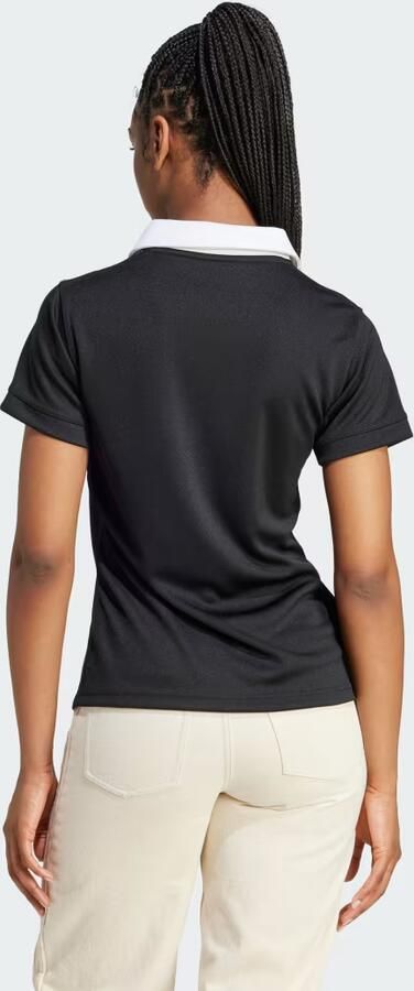 Adidas All Blacks AEROREADY Rugbyshirt met Korte Mouwen Zwart- Dames Zwart - Foto 5