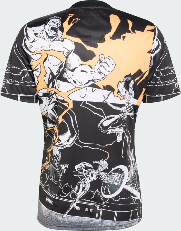 Adidas ALL BLACKS MARVEL CAPTAINS RUN SHIRT - Foto 3
