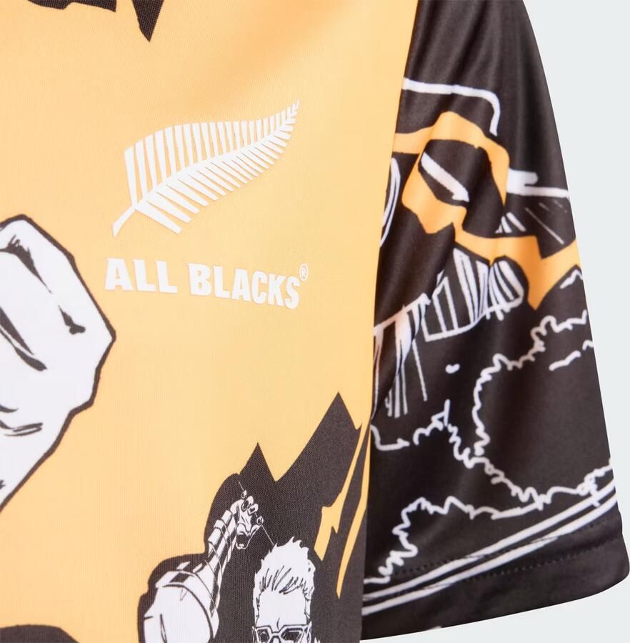 Adidas ALL BLACKS MARVEL CAPTAINS RUN SHIRT KIDS - Foto 3