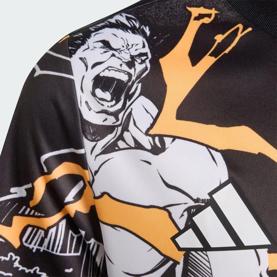 Adidas ALL BLACKS MARVEL CAPTAINS RUN SHIRT KIDS - Foto 2