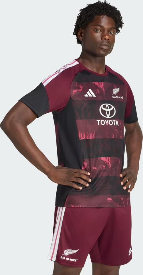 Adidas All Blacks Performance T-shirt voor Zuid-Afrika Tour