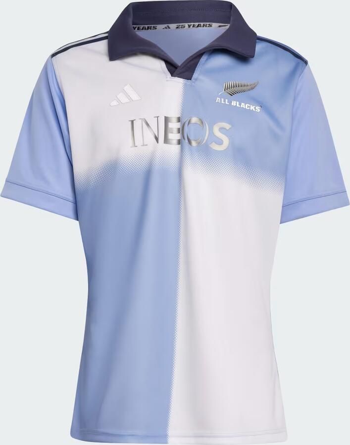 Adidas All Blacks Rugby Shirt met Korte Mouwen