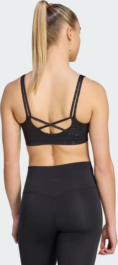 Adidas All Me Essentials Graphic Light Support Beha - Foto 5