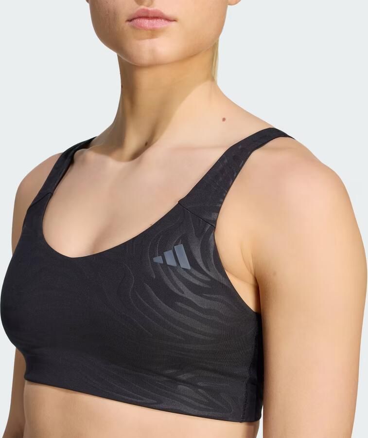 Adidas All Me Essentials Graphic Light Support Beha - Foto 3