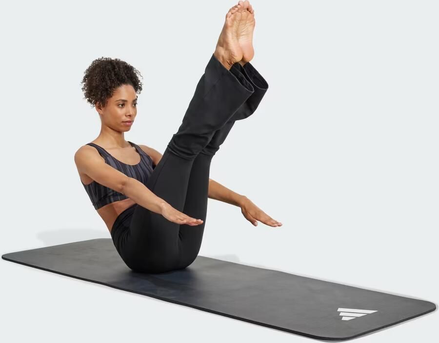 Adidas Sportswear Flared fit stoffen broek met brede band model 'All Me' - Foto 2