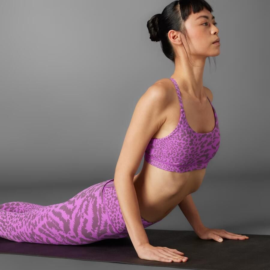 Adidas All Me Light-Support Allover Print Beha