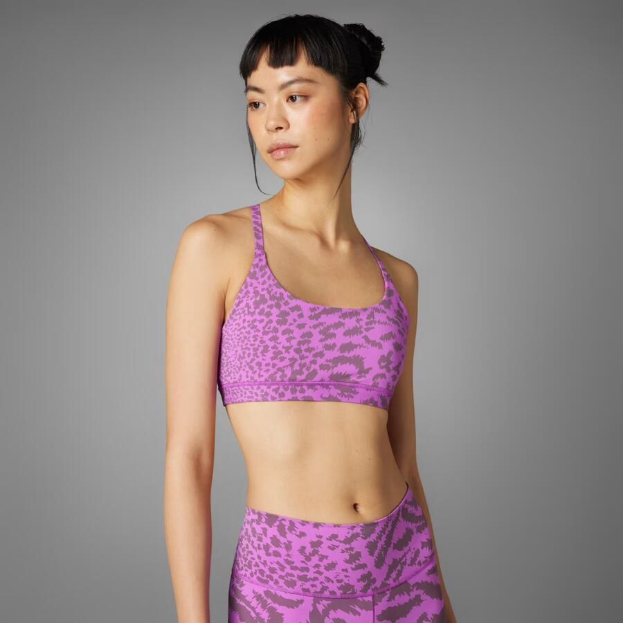 Adidas All Me Light-Support Allover Print Beha - Foto 5