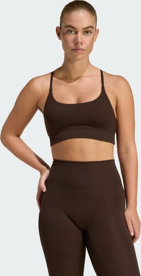 Adidas All Me Light Support Rib Long Line Beha