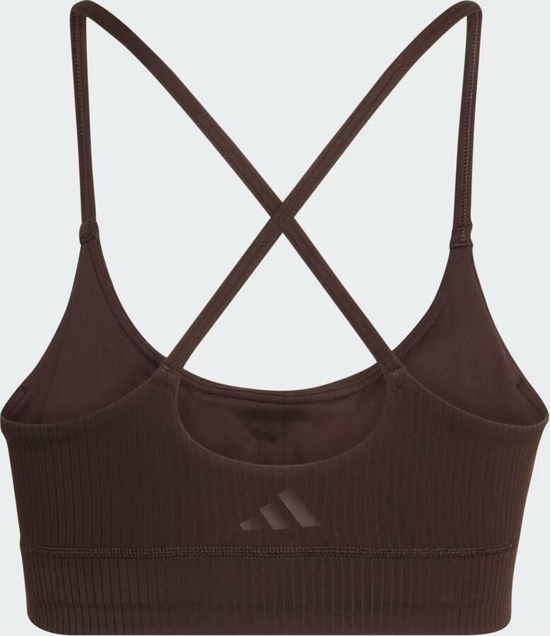 Adidas All Me Light Support Rib Long Line Beha - Foto 4