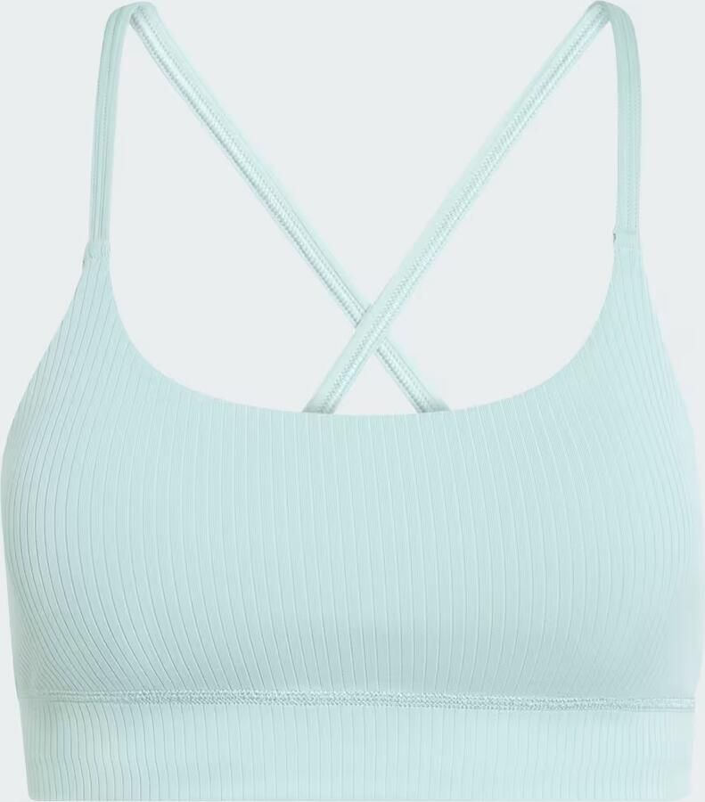 Adidas All Me Light Support Rib Long Line Beha - Foto 3