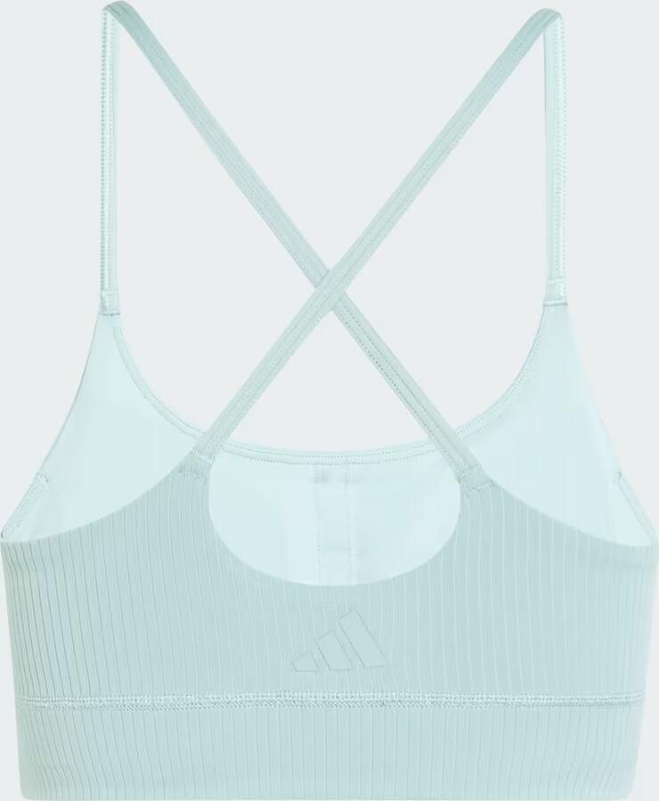 Adidas All Me Light Support Rib Long Line Beha - Foto 4