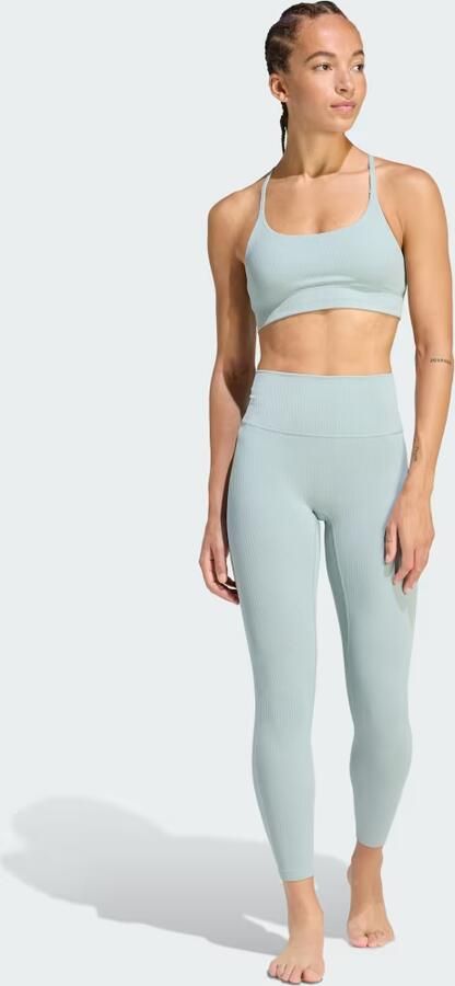 Adidas All Me Light Support Rib Long Line Beha - Foto 6