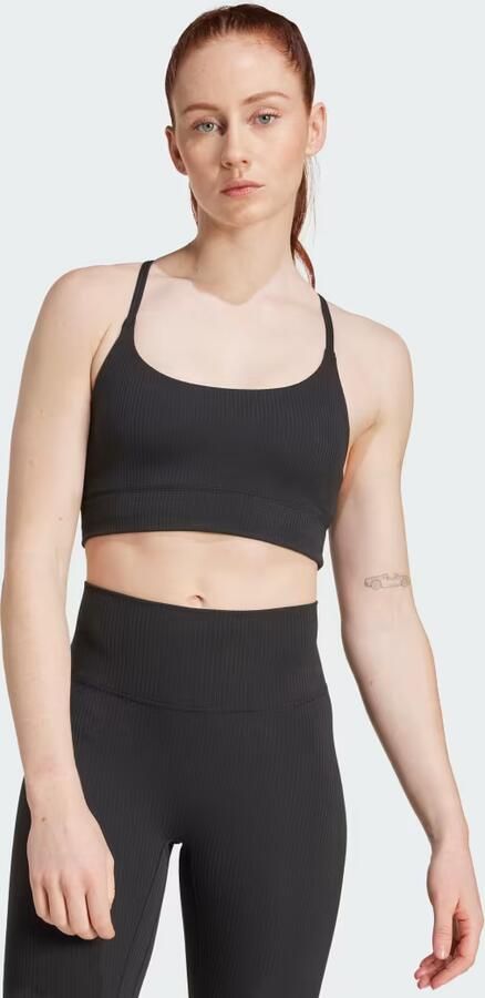 Adidas All Me Light Support Rib Long Line Beha