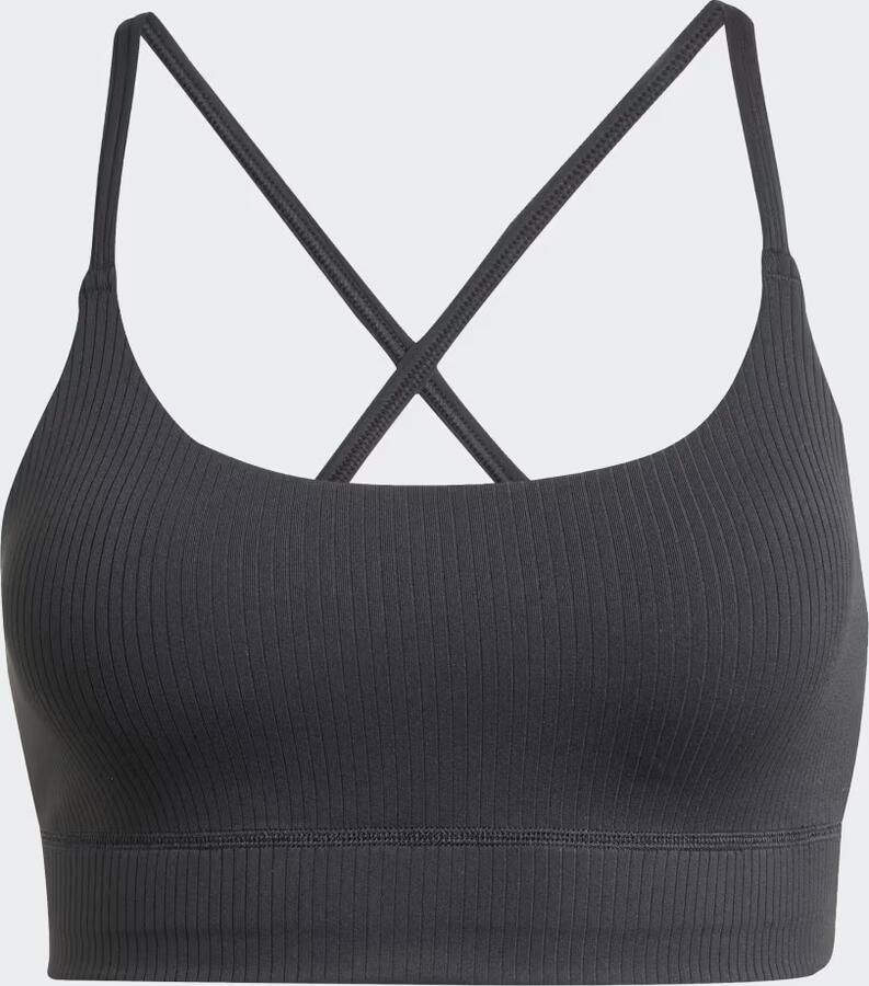Adidas All Me Light Support Rib Long Line Beha - Foto 3
