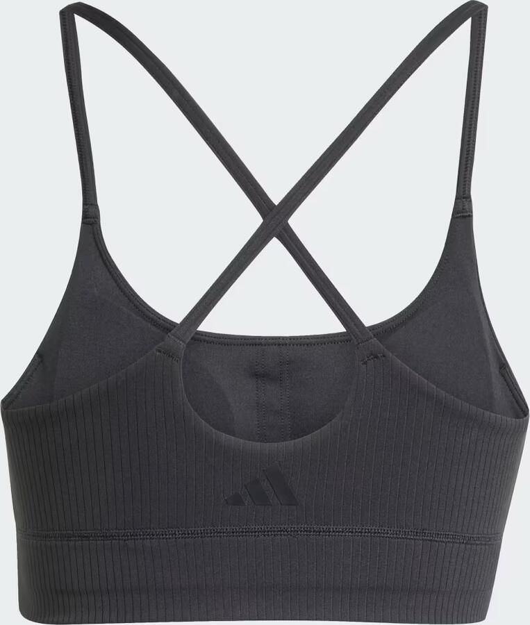 Adidas All Me Light Support Rib Long Line Beha - Foto 5