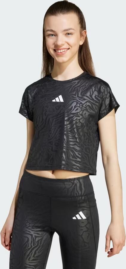 Adidas All Sports Animal Print Crop T-shirt - Foto 6