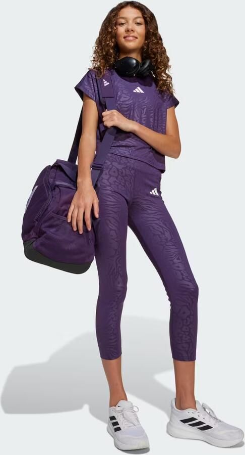 Adidas All Sports Animal Print Crop T-shirt - Foto 3