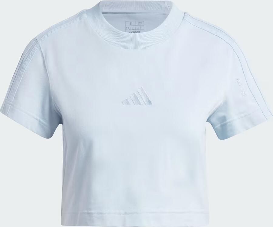 Adidas Sportswear Kort T-shirt met labelstitching - Foto 4