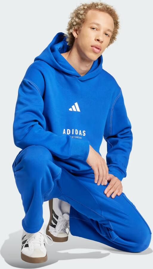 Adidas ALL SZN Fleece Graphic Hoodie - Foto 5