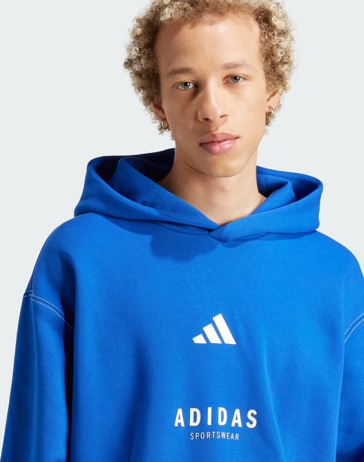 Adidas ALL SZN Fleece Graphic Hoodie - Foto 3