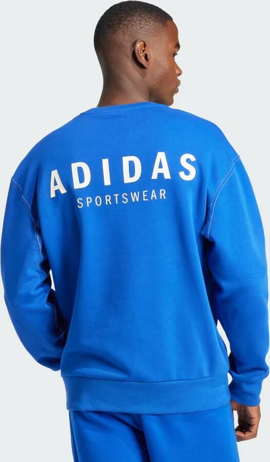 Adidas ALL SZN Fleece Graphic Sweatshirt - Foto 6