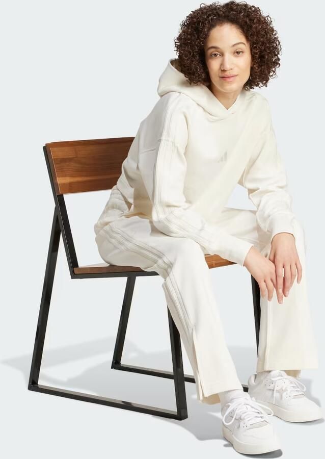Adidas ALL SZN French Terry 3-Stripes Straight Leg Broek - Foto 4
