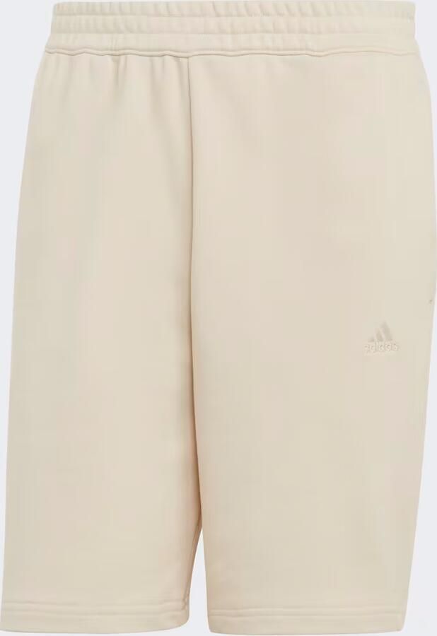 Adidas Franse Terry Shorts voor Heren Beige Heren