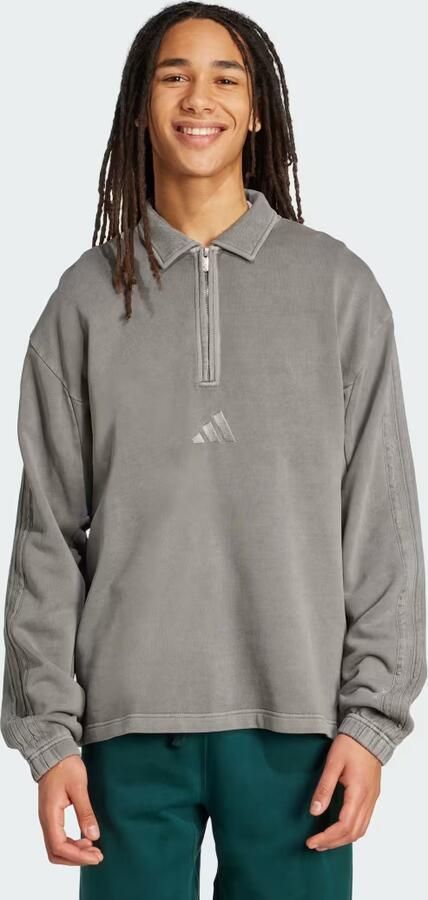 Adidas All SZN French Terry Washed Half-Zip