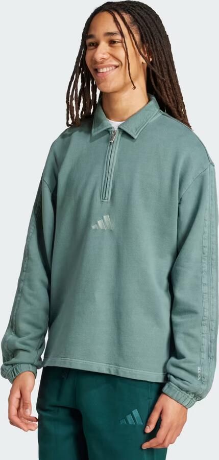 Adidas All SZN French Terry Washed Half-Zip