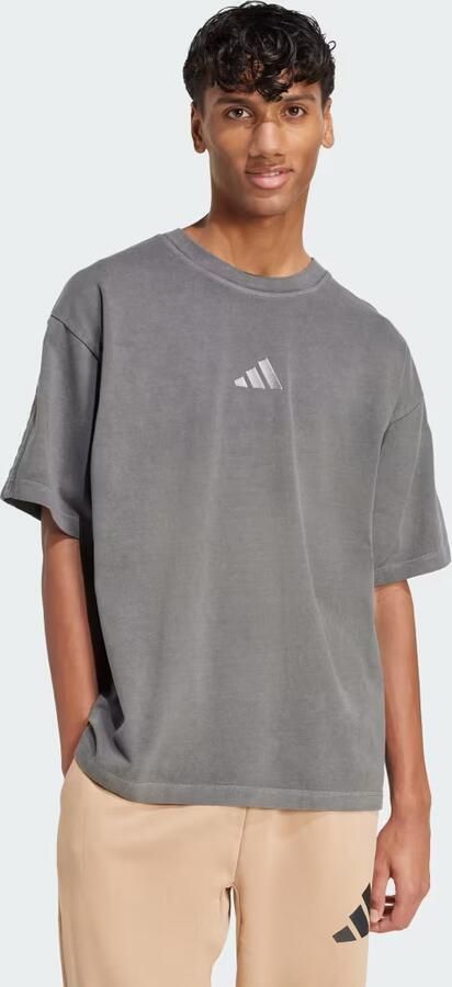 Adidas Sportswear Relaxed fit T-shirt met logostitching - Foto 6