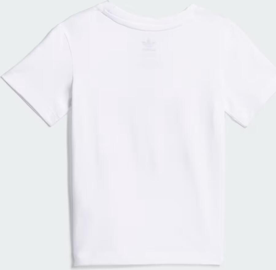 Adidas Originals T-shirt wit dierenprint Katoen Ronde hals 104 - Foto 3