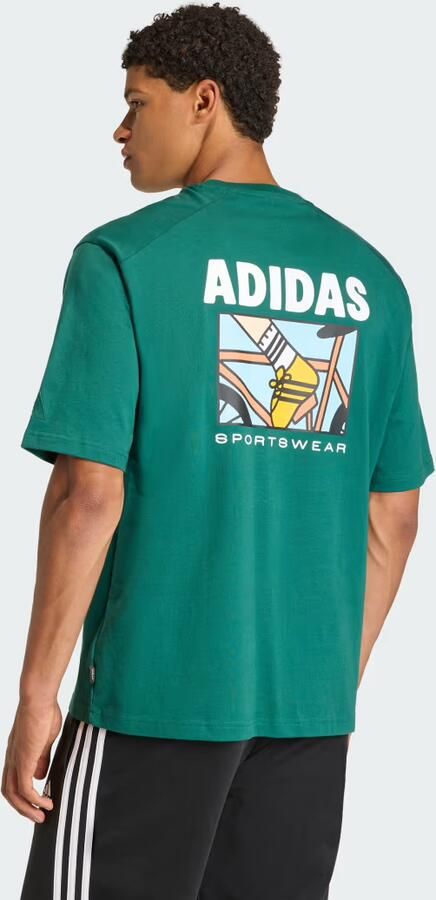 Adidas ANIMAL POP BIKE GRAPHIC T-SHIRT - Foto 6