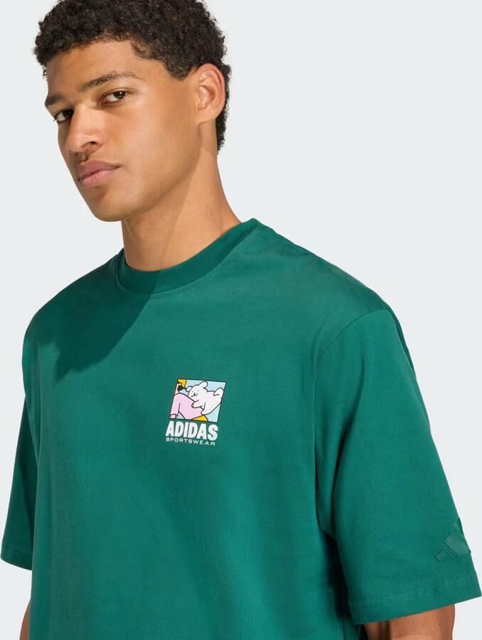 Adidas ANIMAL POP BIKE GRAPHIC T-SHIRT - Foto 4