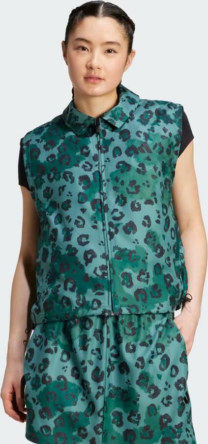 Adidas Animal Print 3-Stripes Woven Bodywarmer