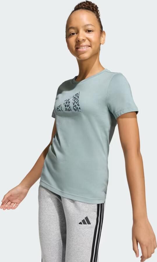 Adidas Animal Print Graphic T-shirt Meisjes - Foto 4