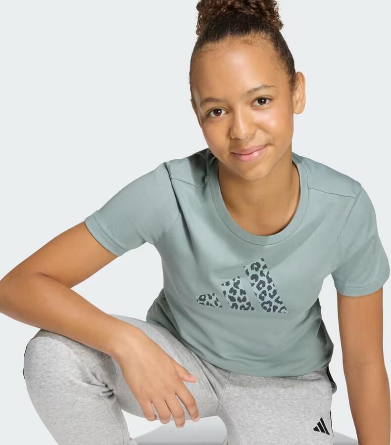 Adidas Animal Print Graphic T-shirt Meisjes - Foto 2