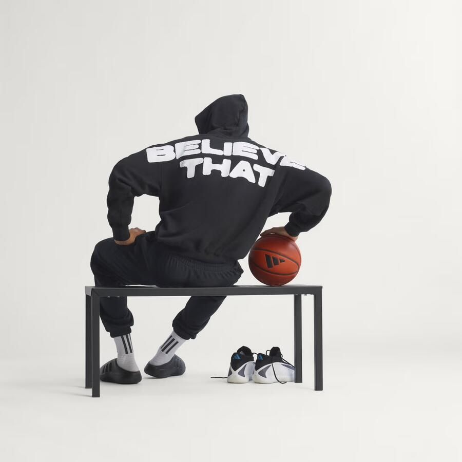 Adidas ANTHONY EDWARDS BELIEVE THAT HOODIE - Foto 4