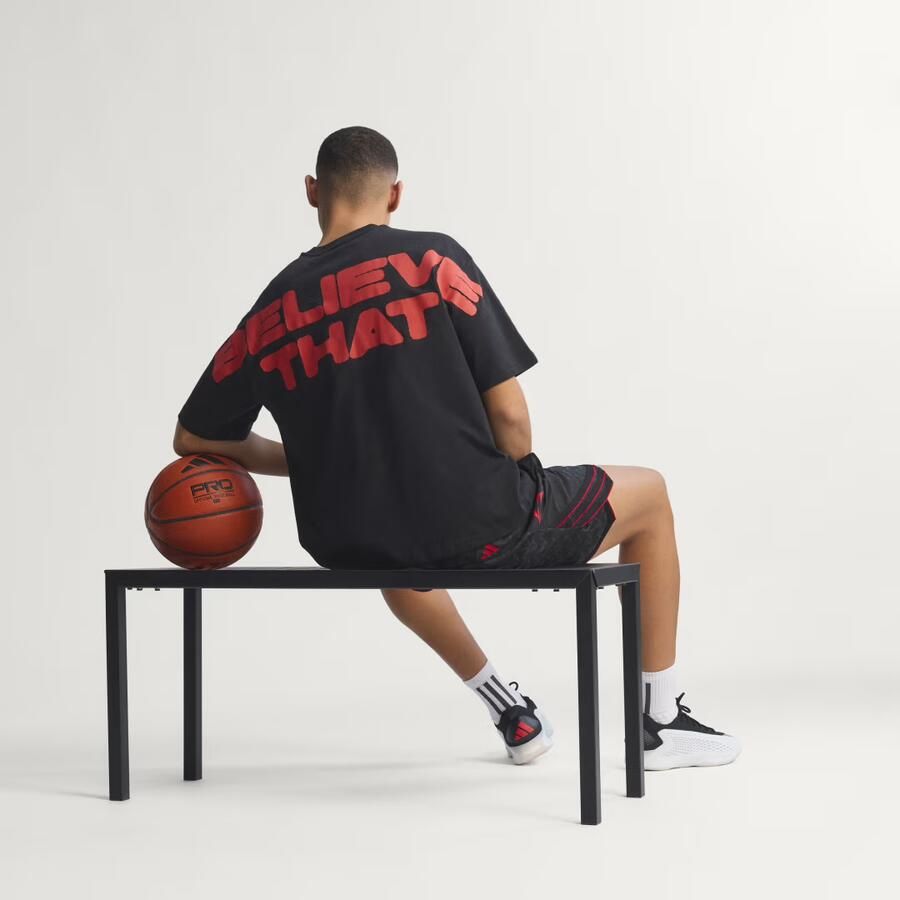 Adidas ANTHONY EDWARDS BELIEVE THAT T-SHIRT - Foto 4