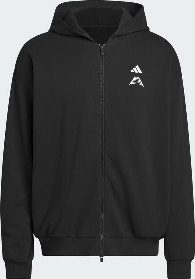 Adidas ANTHONY EDWARDS FOUNDATION HOODIE MET LANGE RITSSLUITING - Foto 3