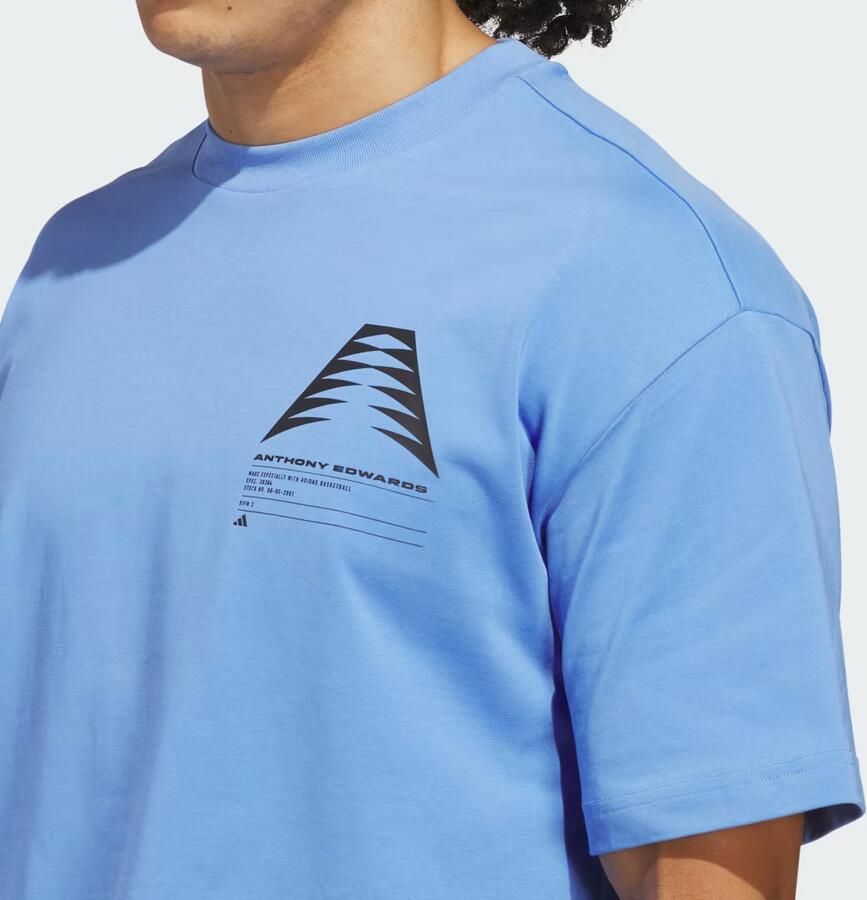 Adidas ANTHONY EDWARDS GFX SCHEMATIC T-SHIRT - Foto 3