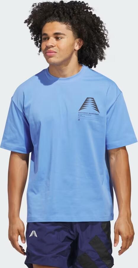 Adidas ANTHONY EDWARDS GFX SCHEMATIC T-SHIRT - Foto 6