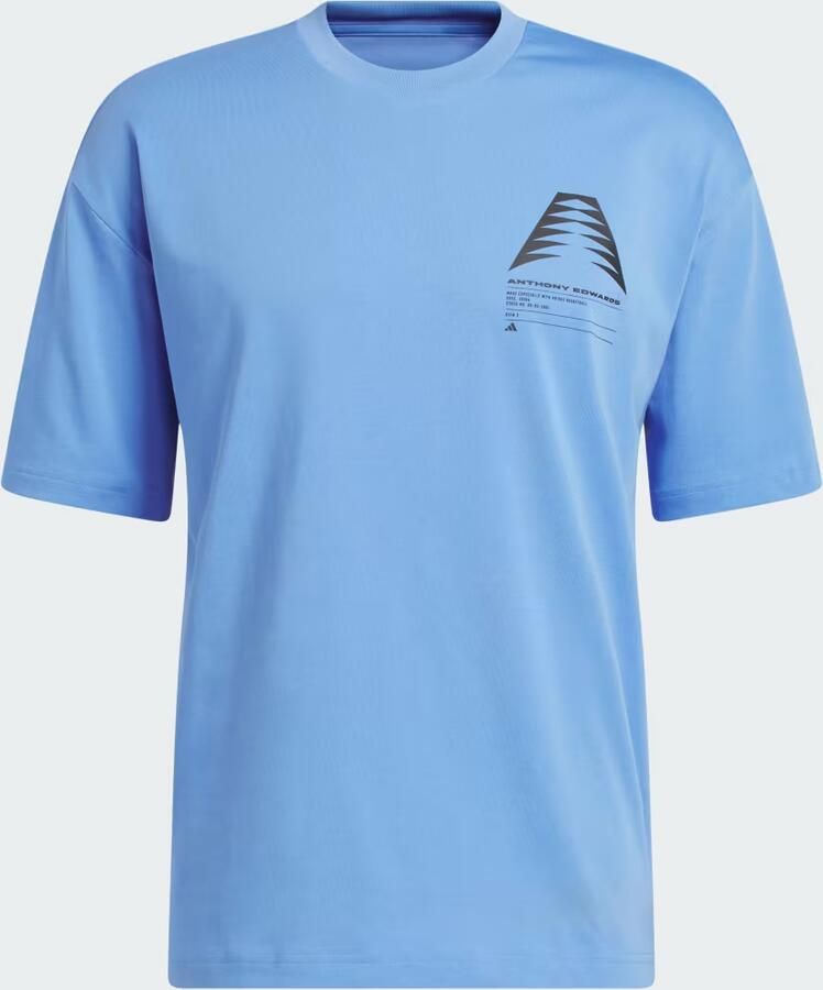 Adidas ANTHONY EDWARDS GFX SCHEMATIC T-SHIRT - Foto 4