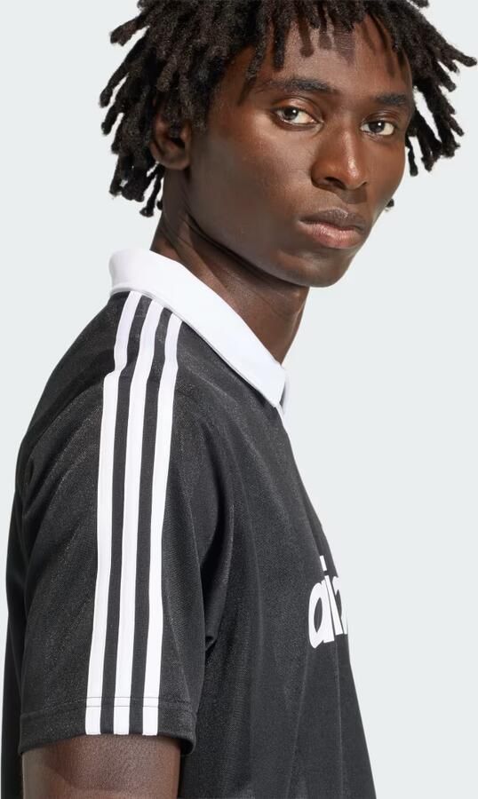 Adidas Originals Archive Collar Jersey Zwart- Heren Zwart - Foto 5