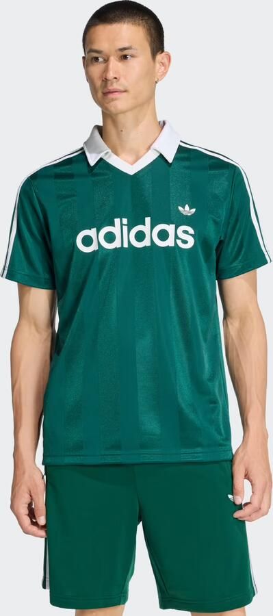Adidas Originals Tricot met platte kraag en Labelprint - Foto 4