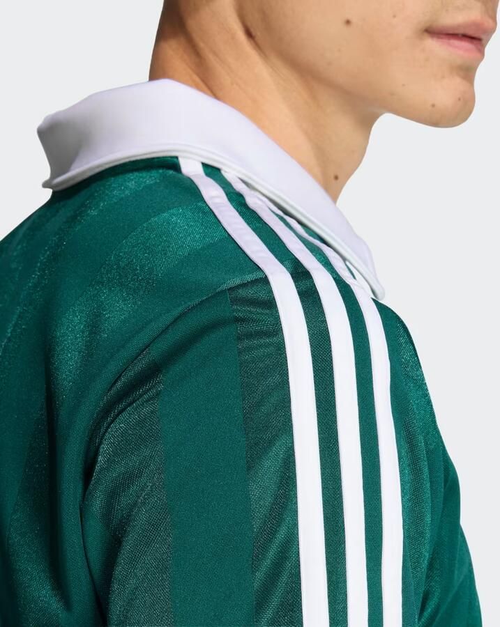 Adidas Originals Tricot met platte kraag en Labelprint