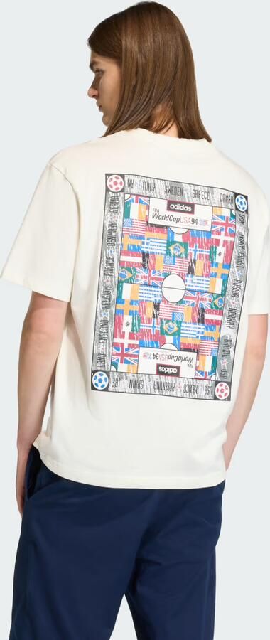 Adidas Originals T-shirt met rugprint van puur katoen - Foto 5