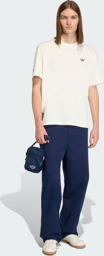 Adidas Originals T-shirt met rugprint van puur katoen - Foto 6