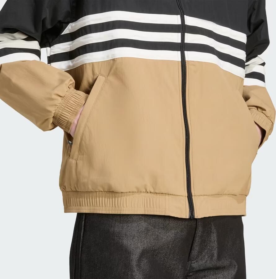 Adidas Originals Regular fit sweatjack met logostitching model 'Arch'