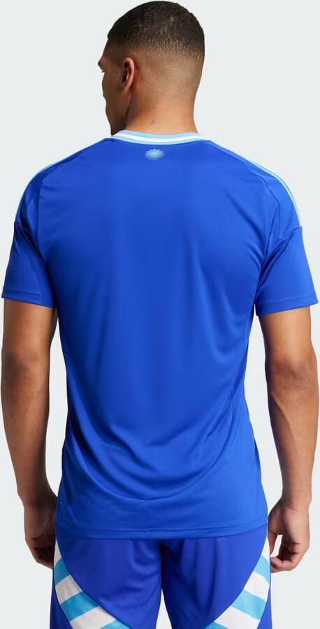 Adidas Argentina 2024 Away Shirt Lucid Blue Blue Burst- Heren Lucid Blue Blue Burst - Foto 4