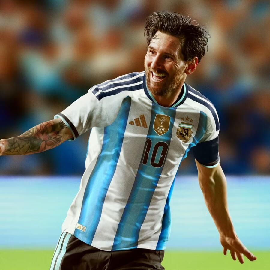 Adidas Argentina 2026 Match Home Shirt Wit- Heren Wit
